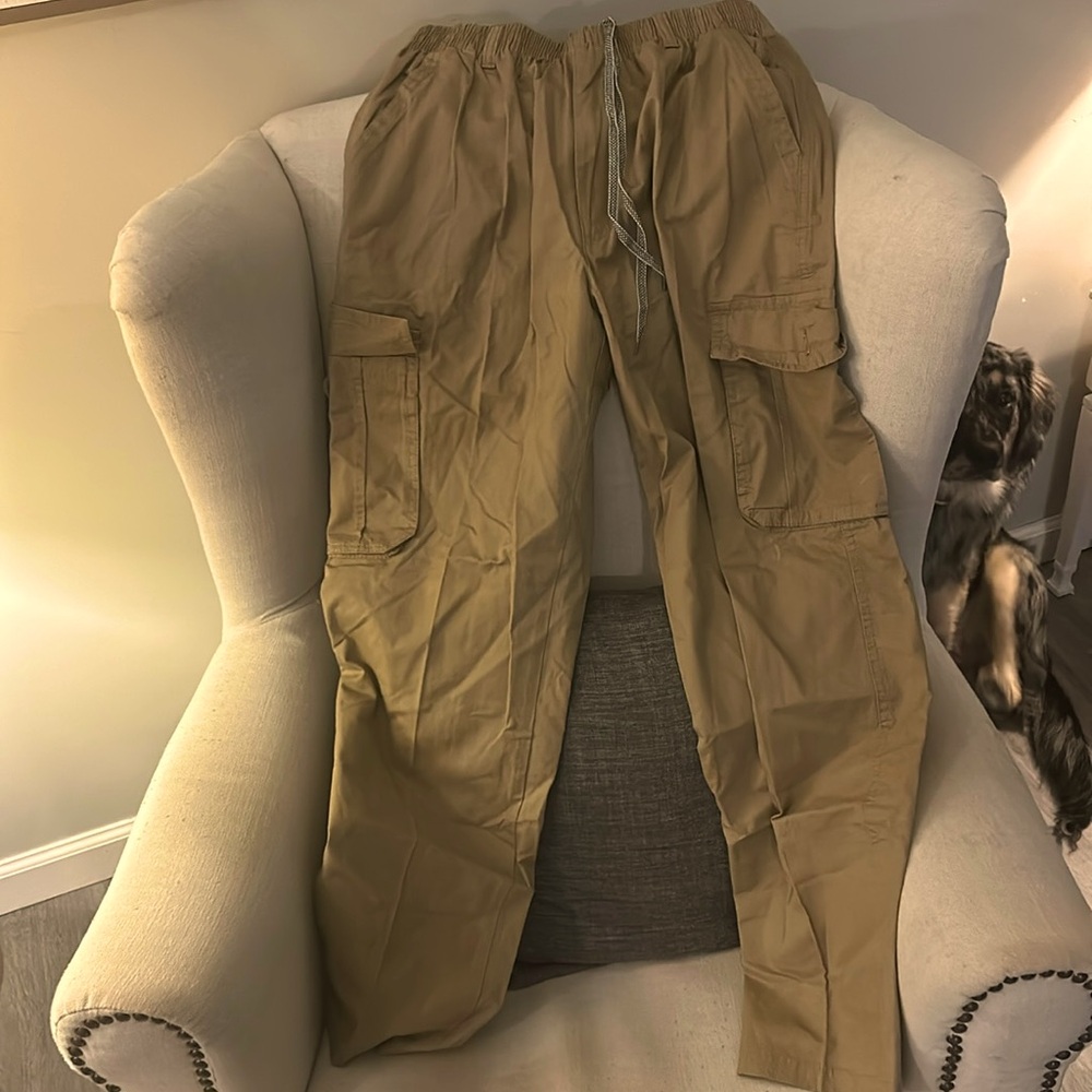 Tan Cargo pants size s/m